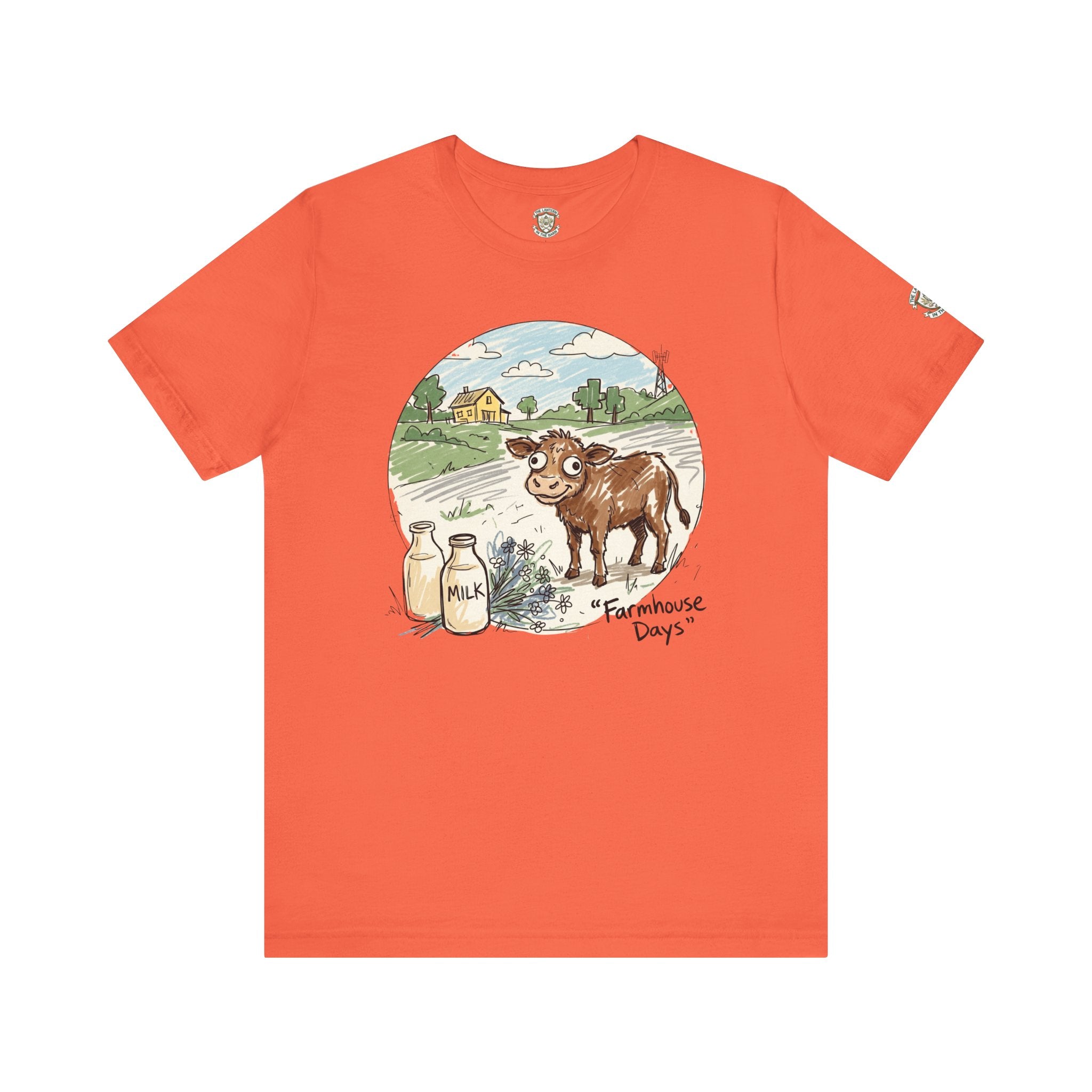 Farmhouse Days Cow T-Shirt