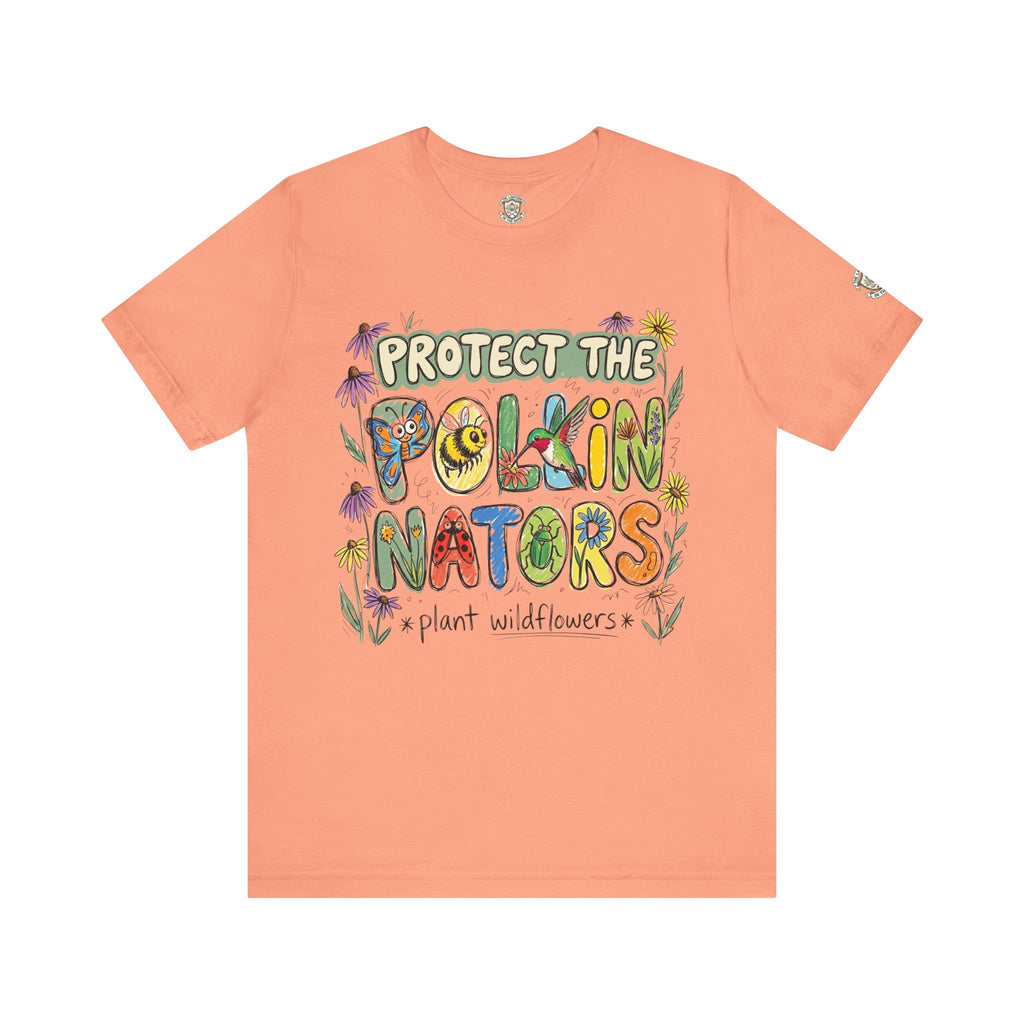 Protect The Pollinators Plant Wildflowers Environmental T‑Shirt