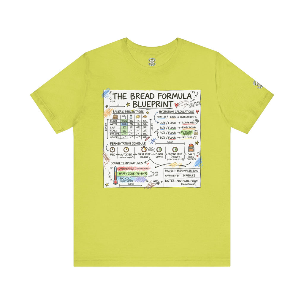 Bread Formula Blueprint T-Shirt