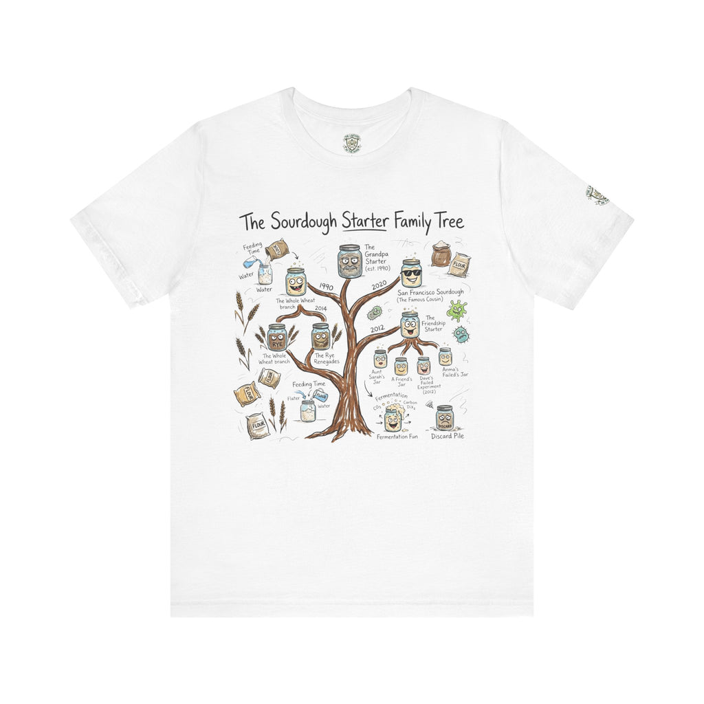 Sourdough Starter Family Tree T‑Shirt