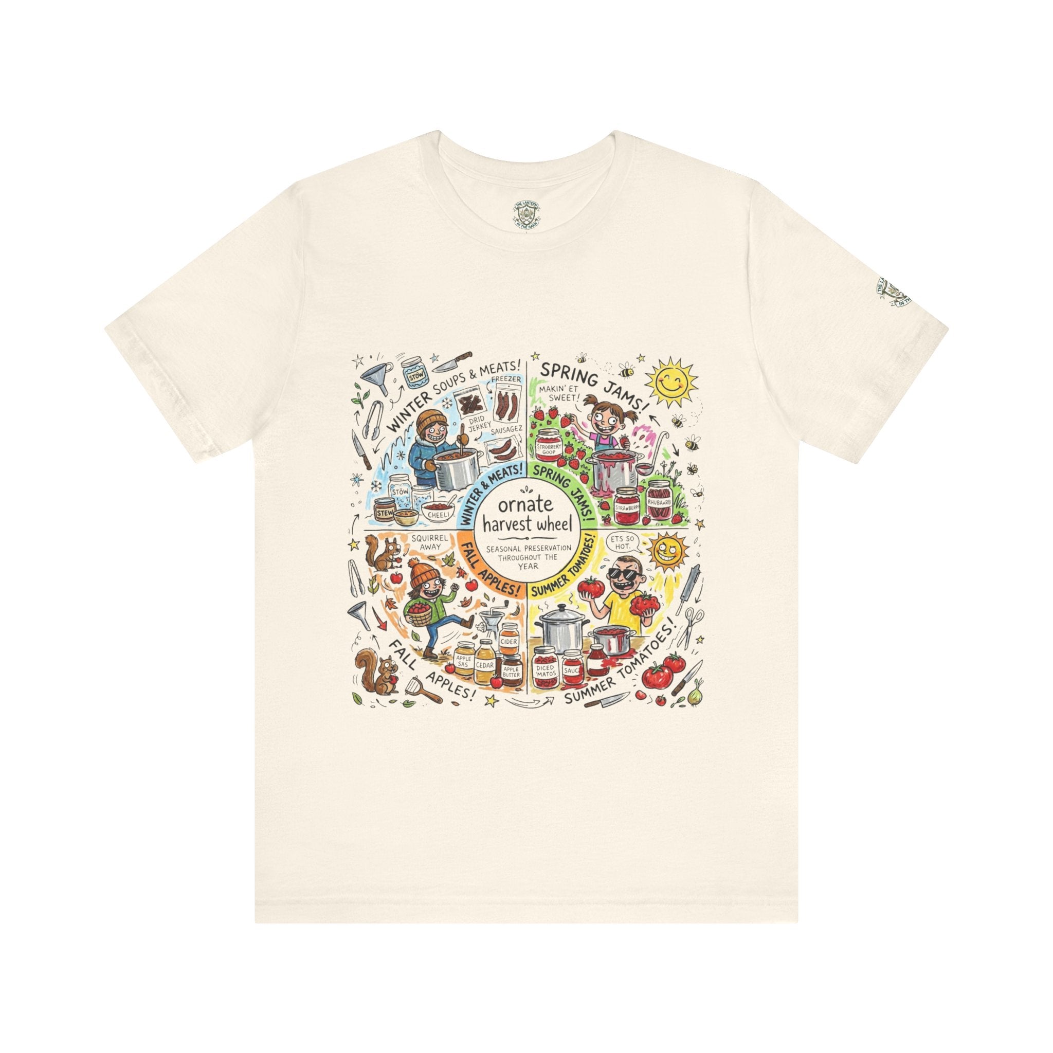 Ornate Harvest Wheel T-Shirt