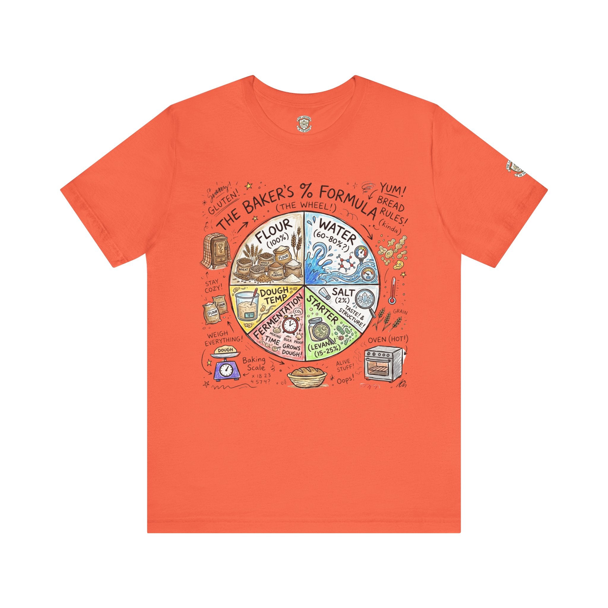 Bread Baking Formula T‑Shirt