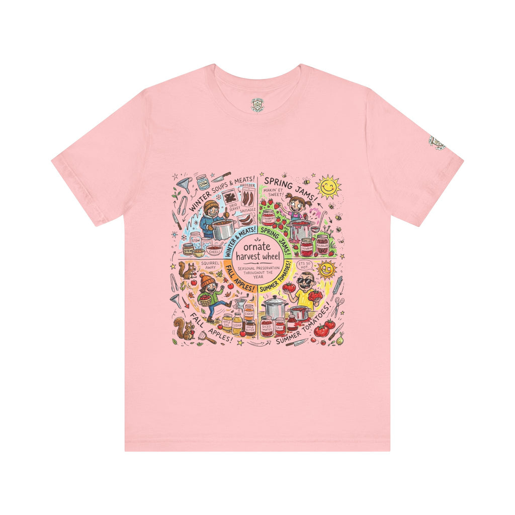 Ornate Harvest Wheel T-Shirt