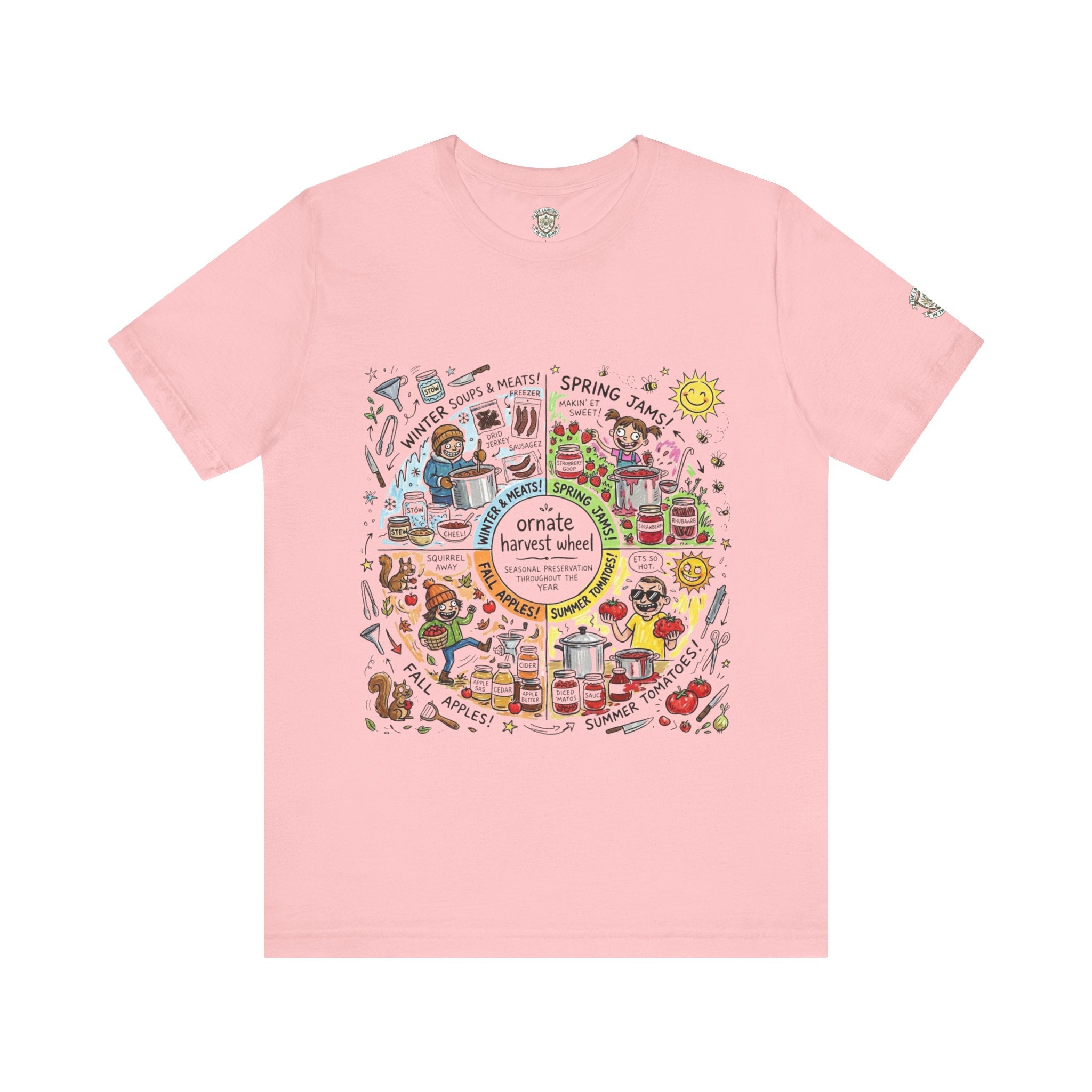 Ornate Harvest Wheel T-Shirt