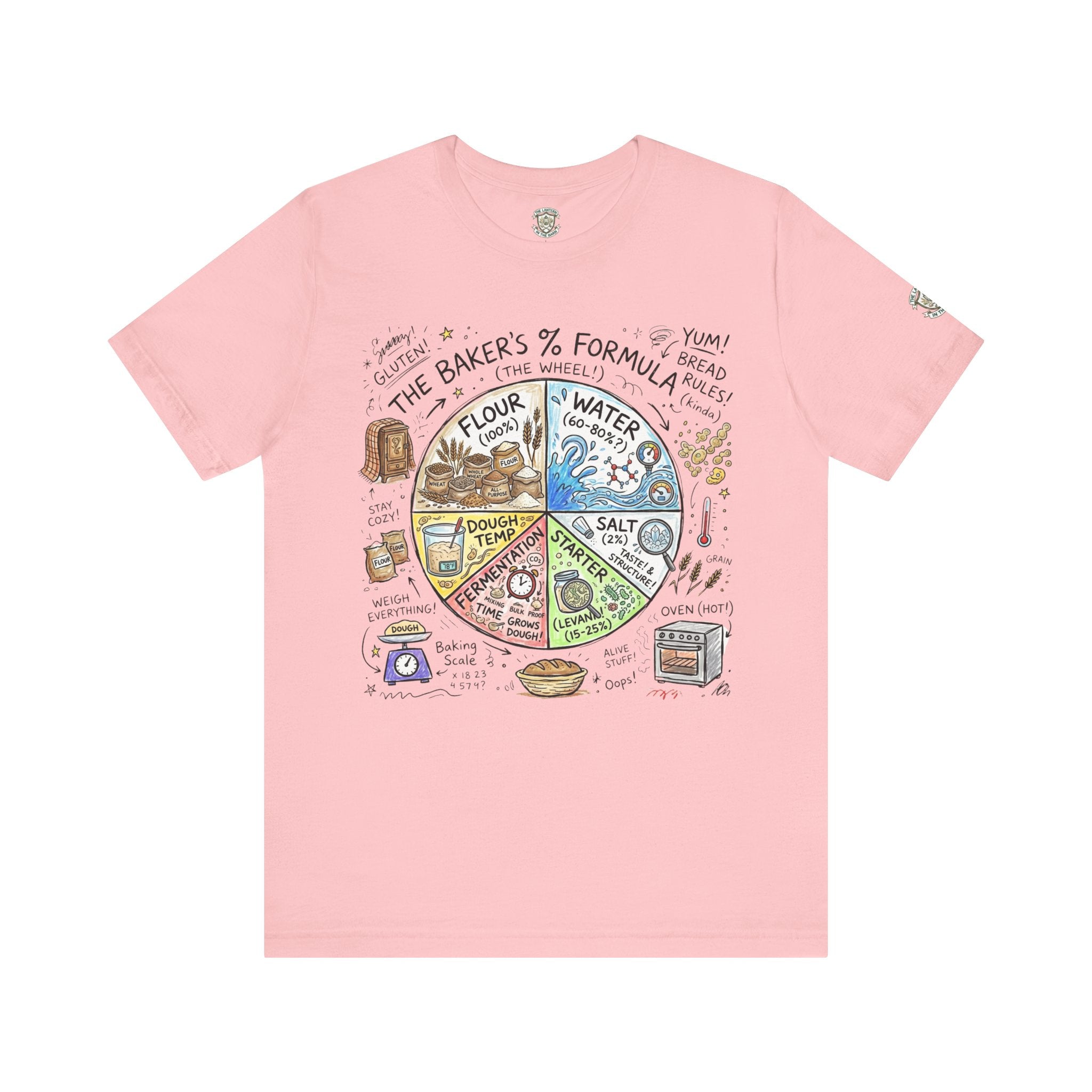Bread Baking Formula T‑Shirt