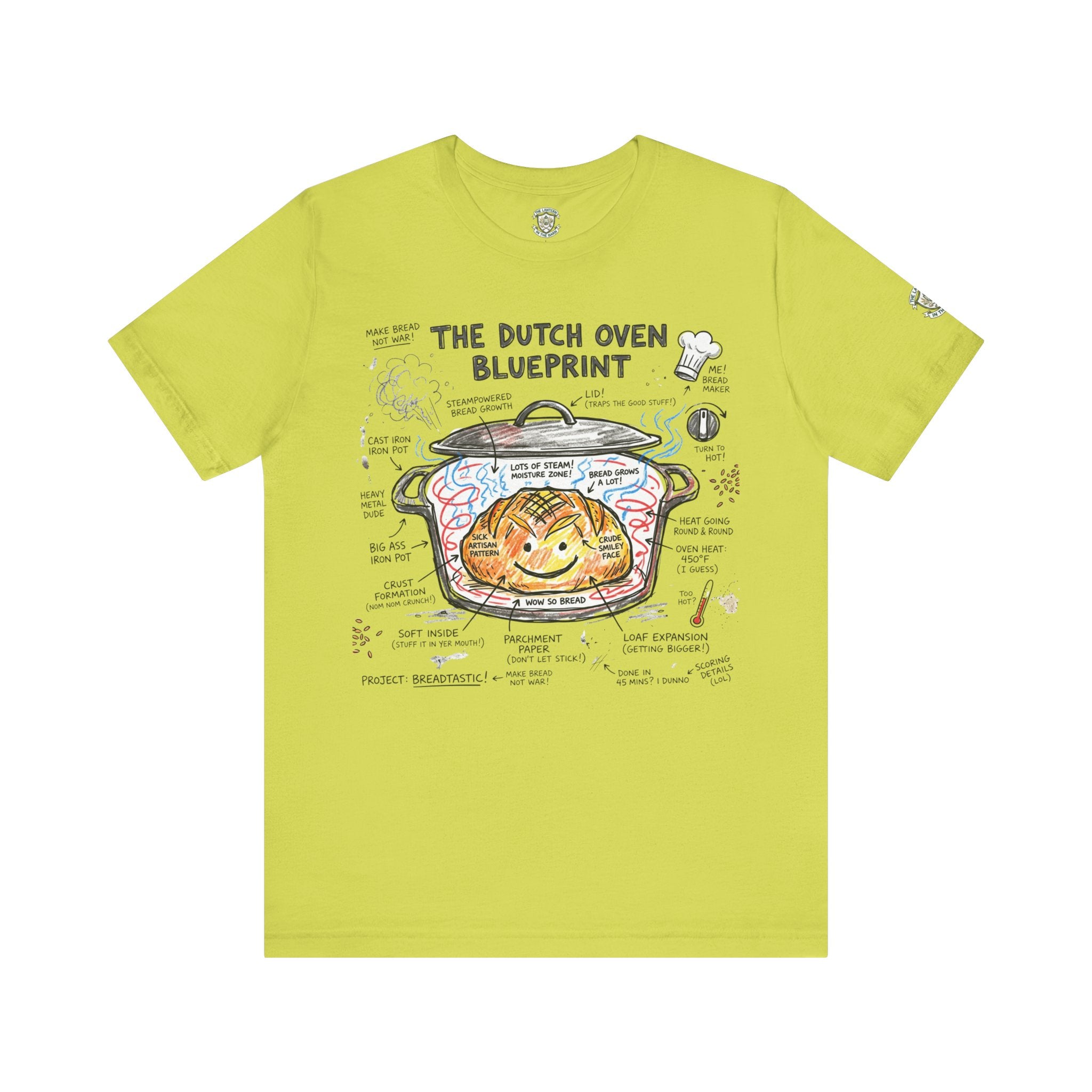 Dutch Oven Blueprint T‑Shirt