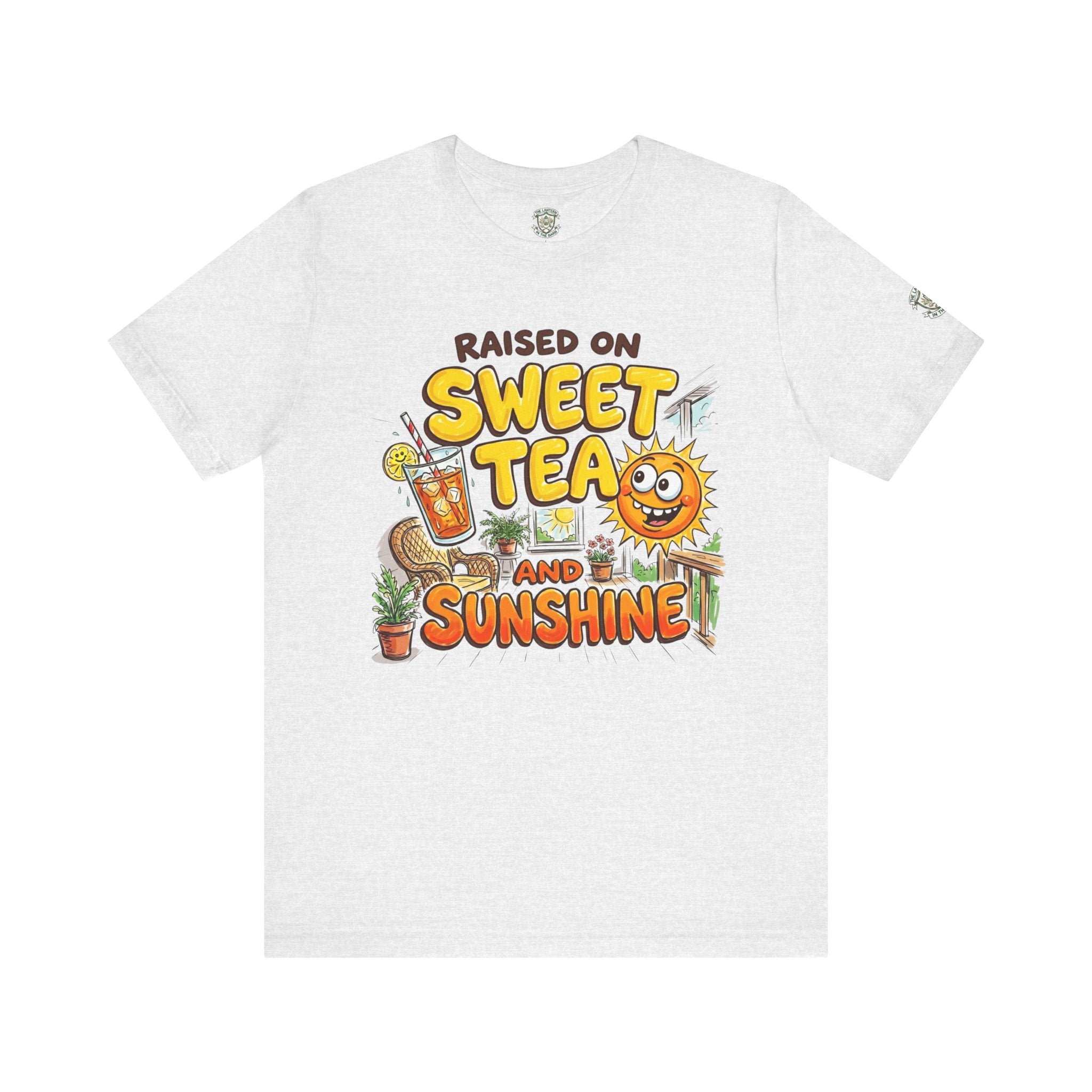 Raised on Sweet Tea and Sunshine T-Shirt — Southern Vibes Summer Tee