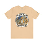 Farm Dog On Duty T-Shirt