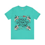Easily Distracted by Cows T‑Shirt