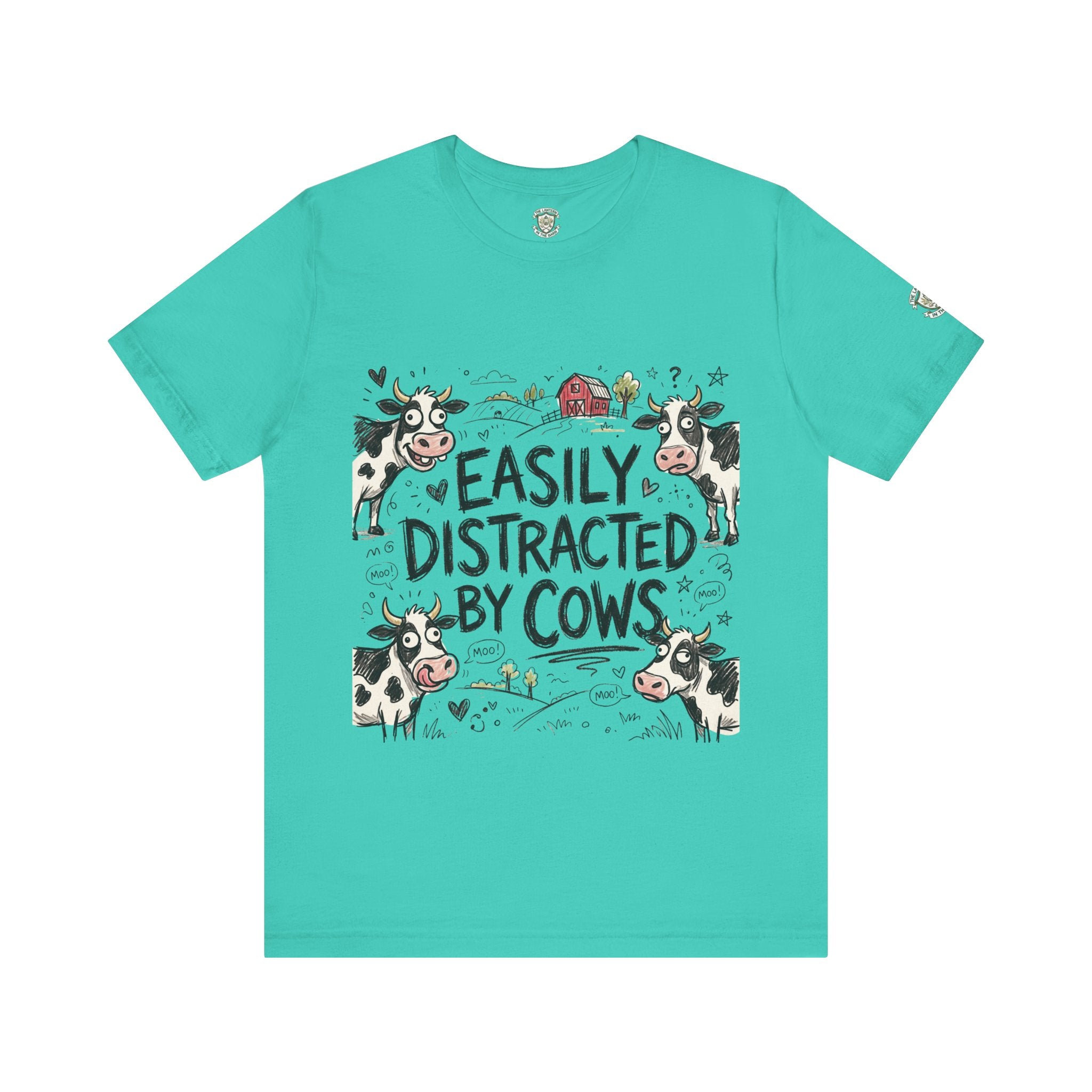 Easily Distracted by Cows T‑Shirt