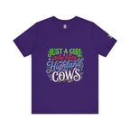 Just A Girl Who Loves Highland Cows T-Shirt