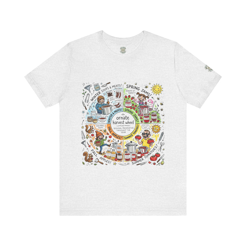 Ornate Harvest Wheel T-Shirt