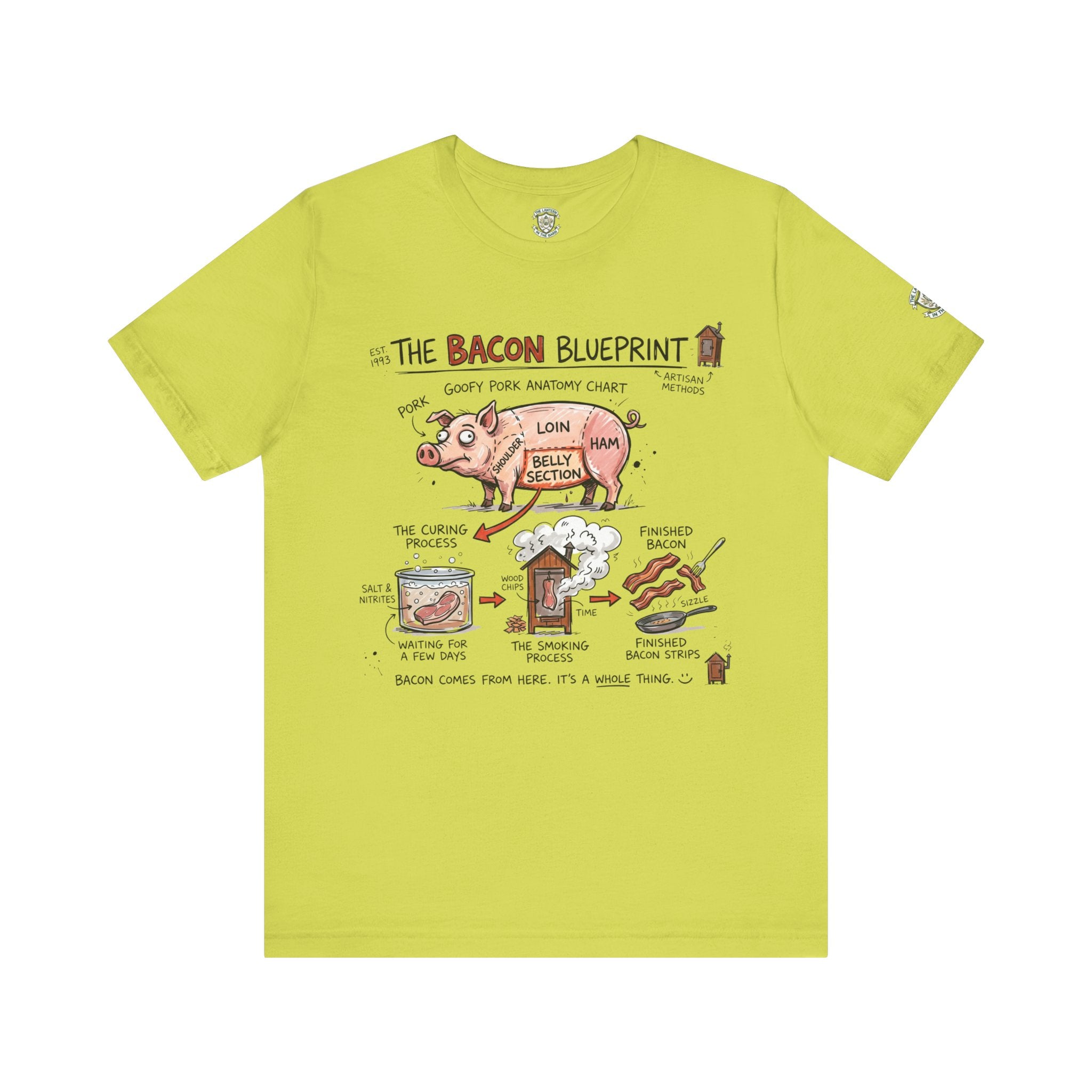 The Bacon Blueprint T‑Shirt