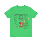 Camiseta tarro Mason en perspectiva explosionada