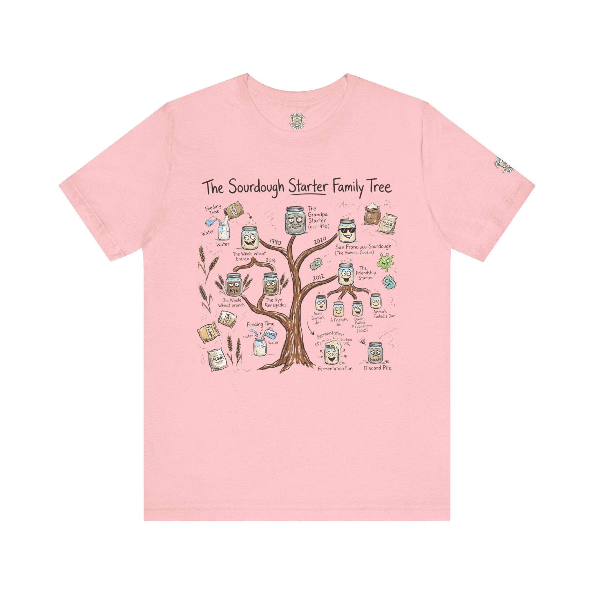 Sourdough Starter Family Tree T‑Shirt