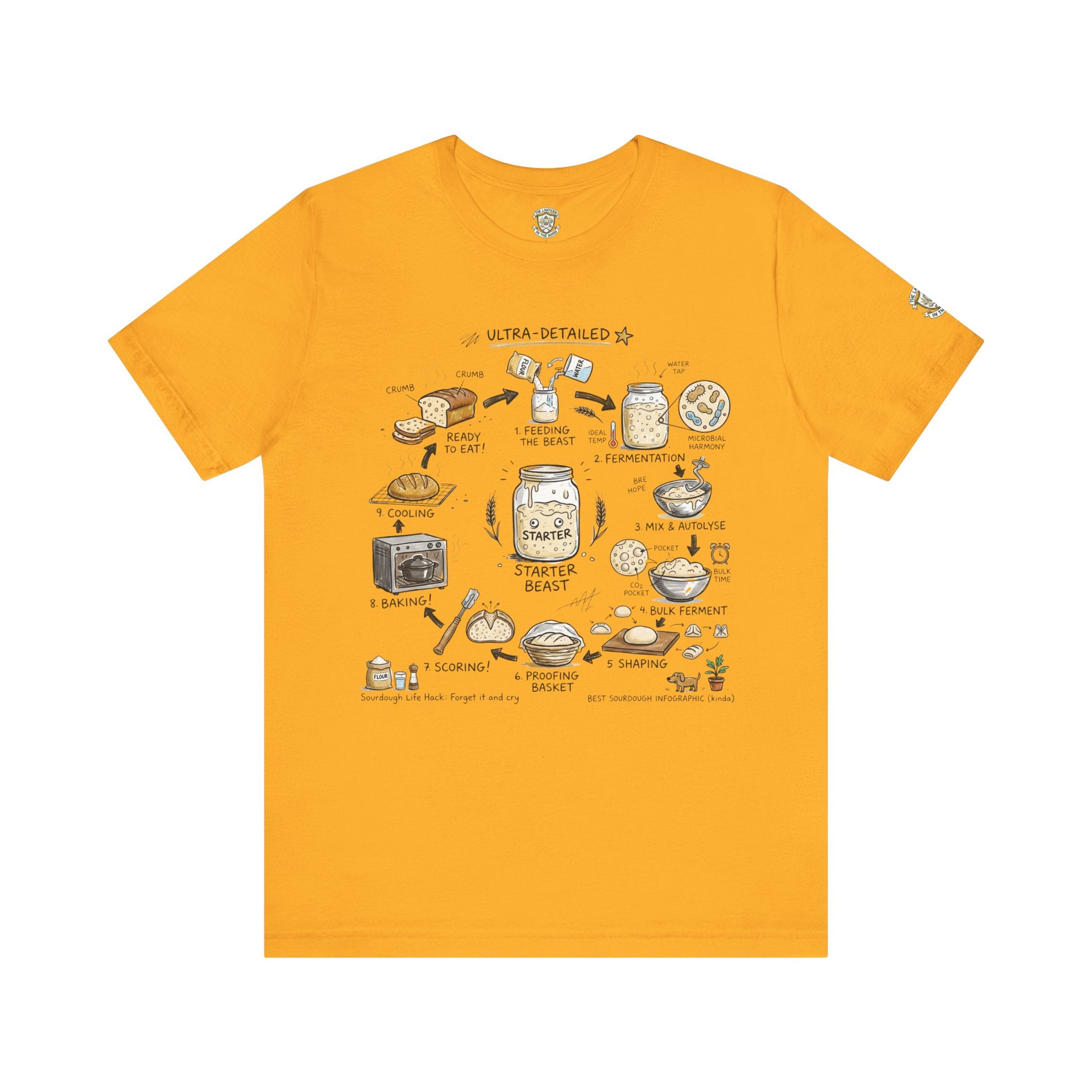 Sourdough Starter Guide T-Shirt