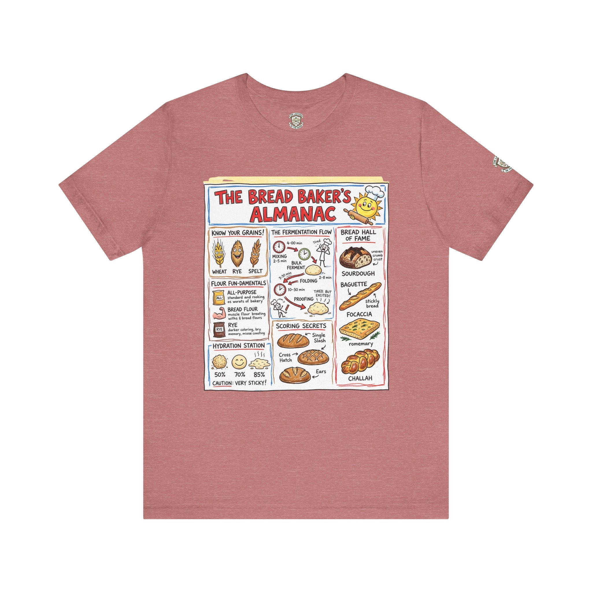 The Bread Baker's Almanac T-Shirt