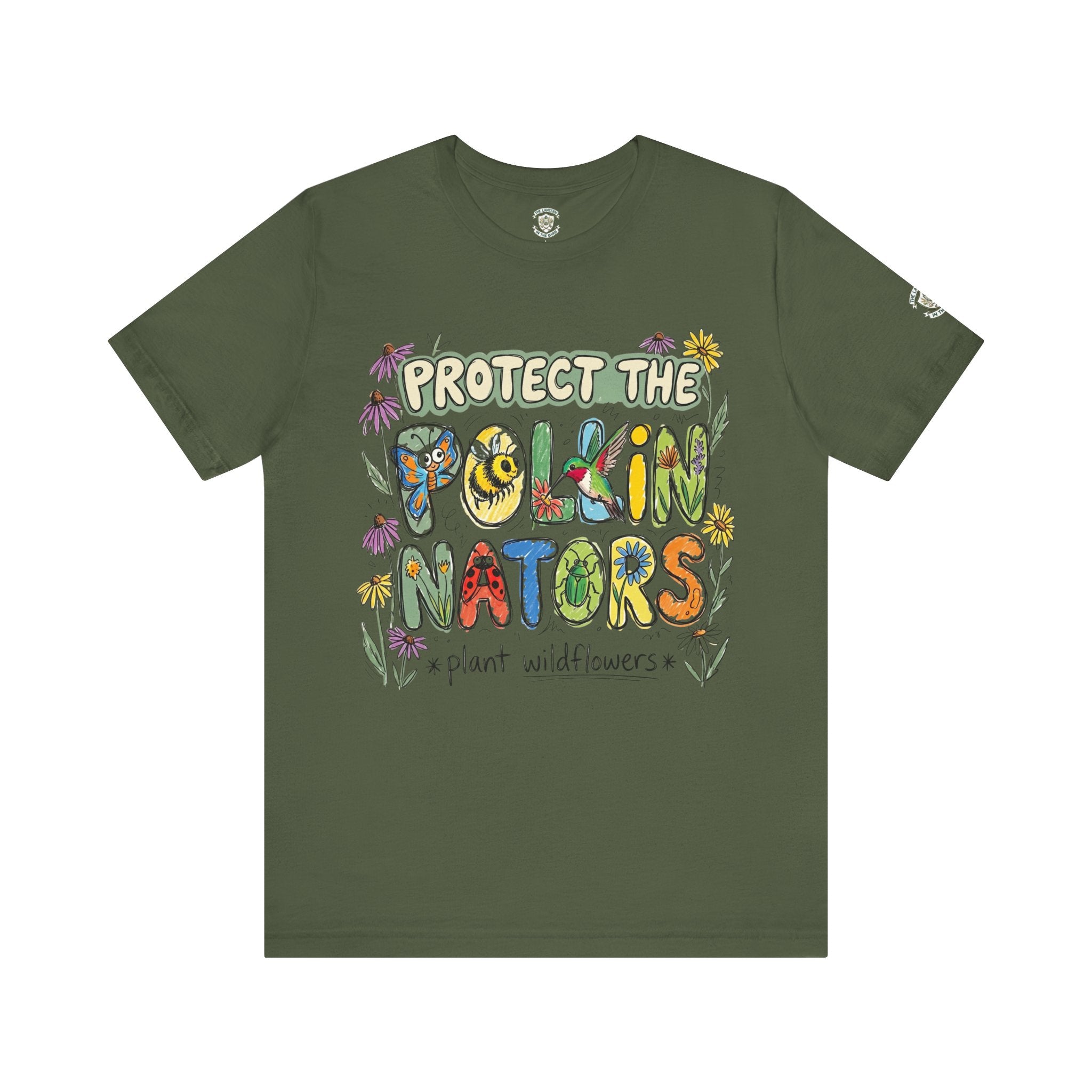 Protect The Pollinators Plant Wildflowers Environmental T‑Shirt
