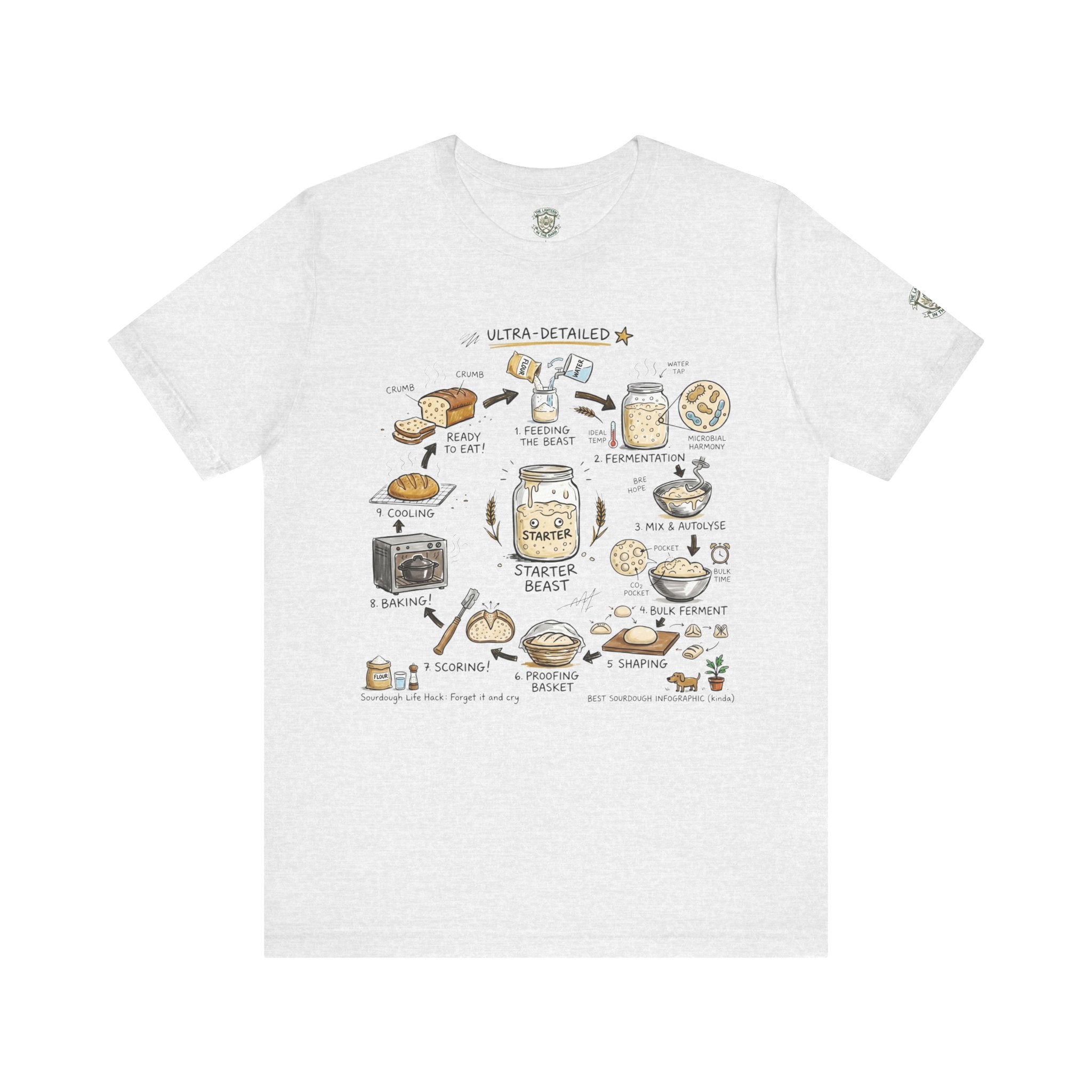 Sourdough Starter Guide T-Shirt