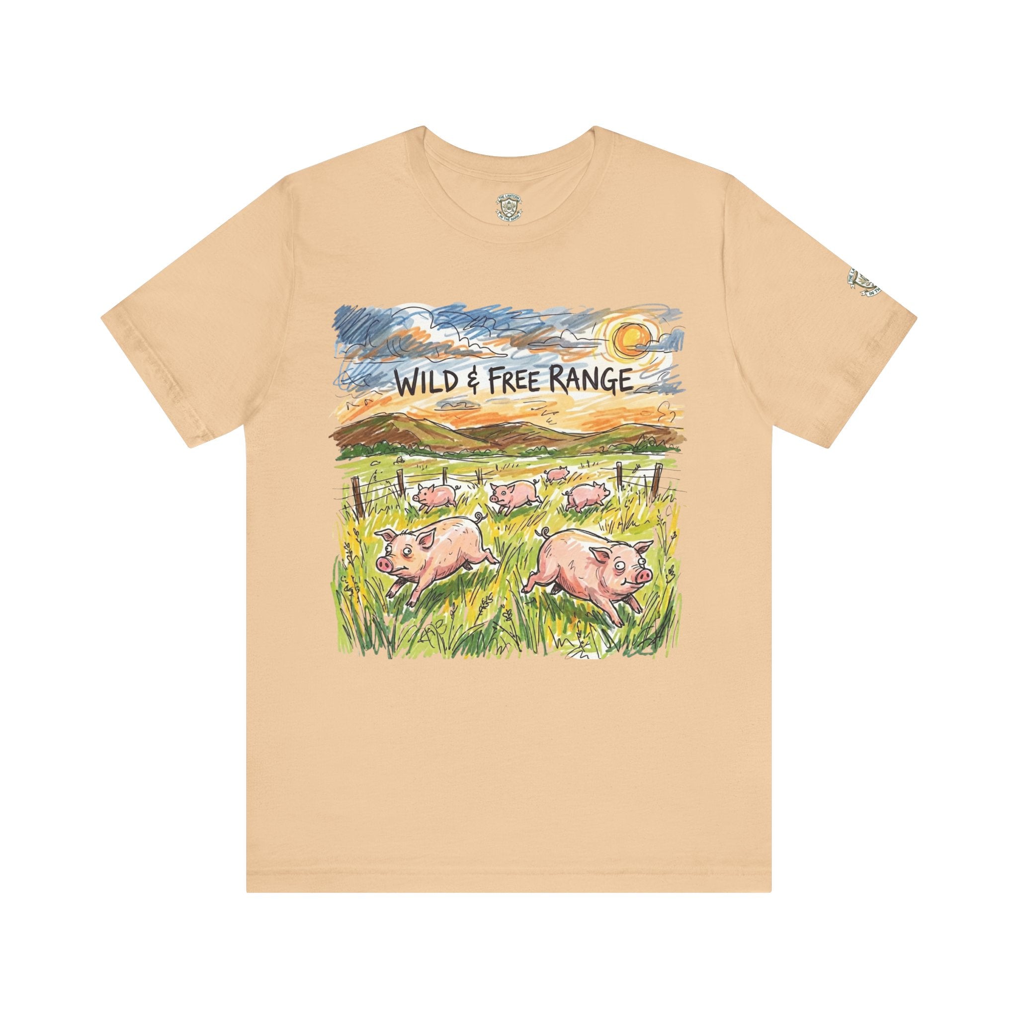 Wild & Free Range Pig T-Shirt