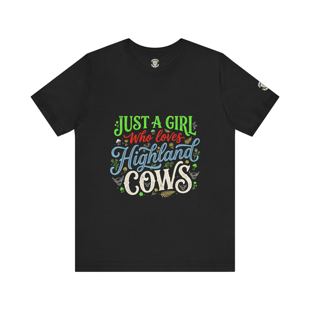 Just A Girl Who Loves Highland Cows T-Shirt
