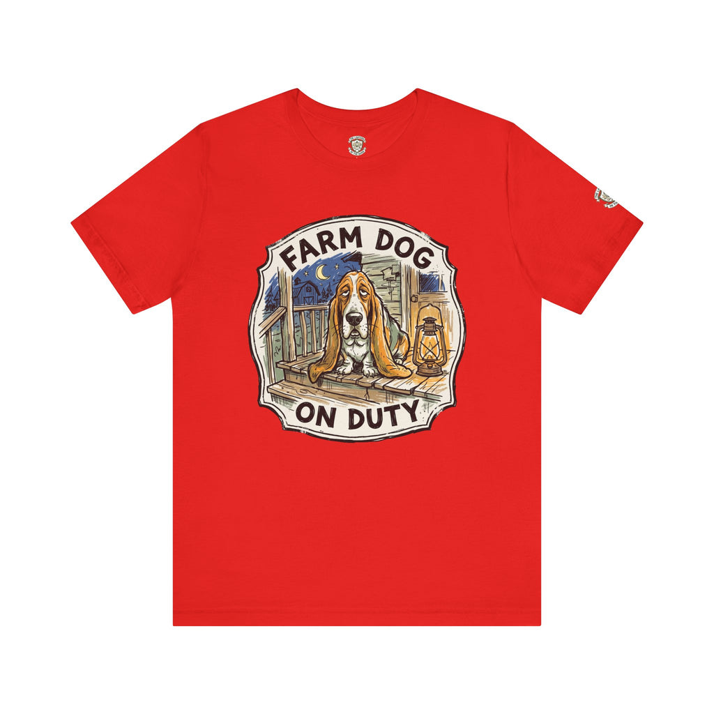 Farm Dog On Duty T-Shirt