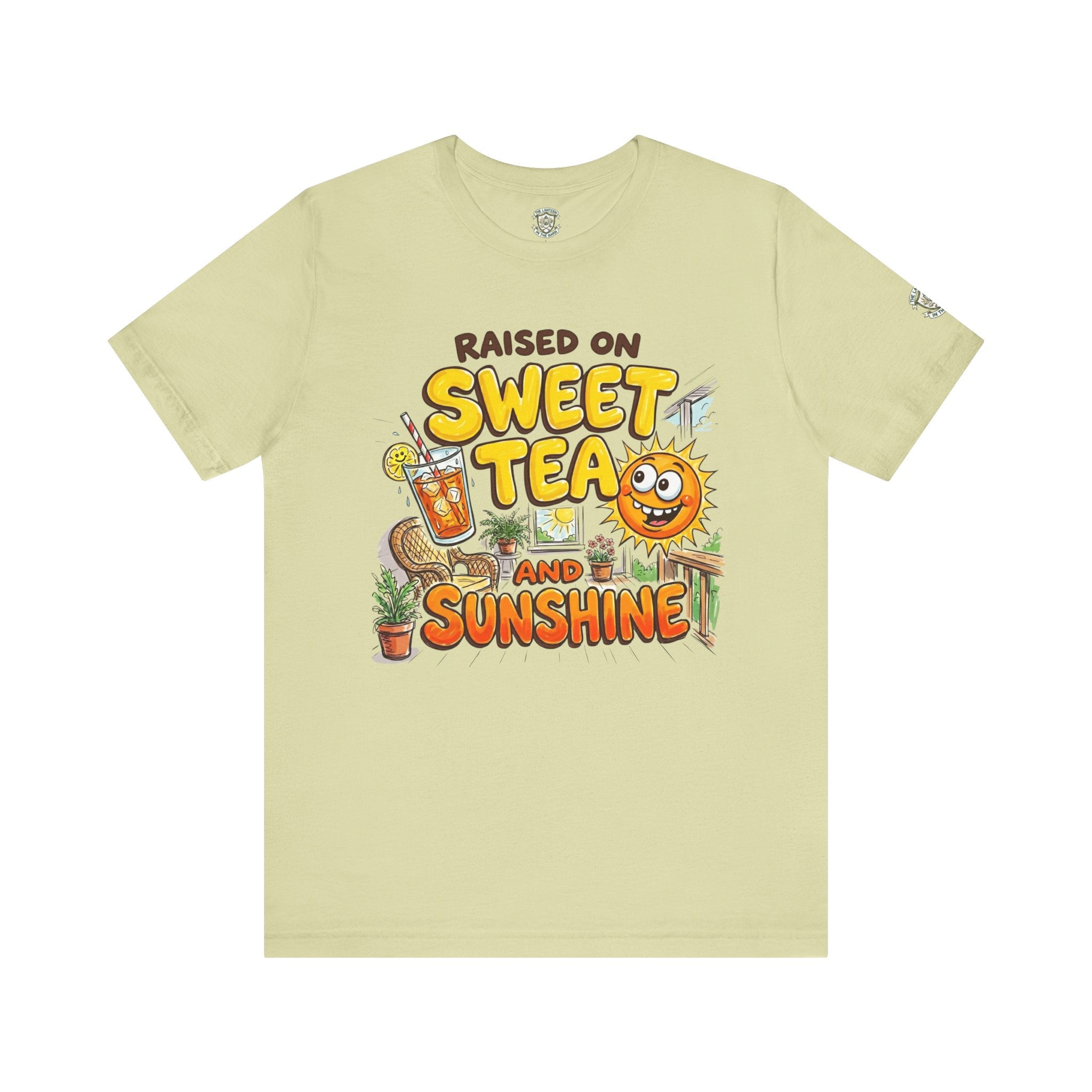 Raised on Sweet Tea and Sunshine T-Shirt — Southern Vibes Summer Tee