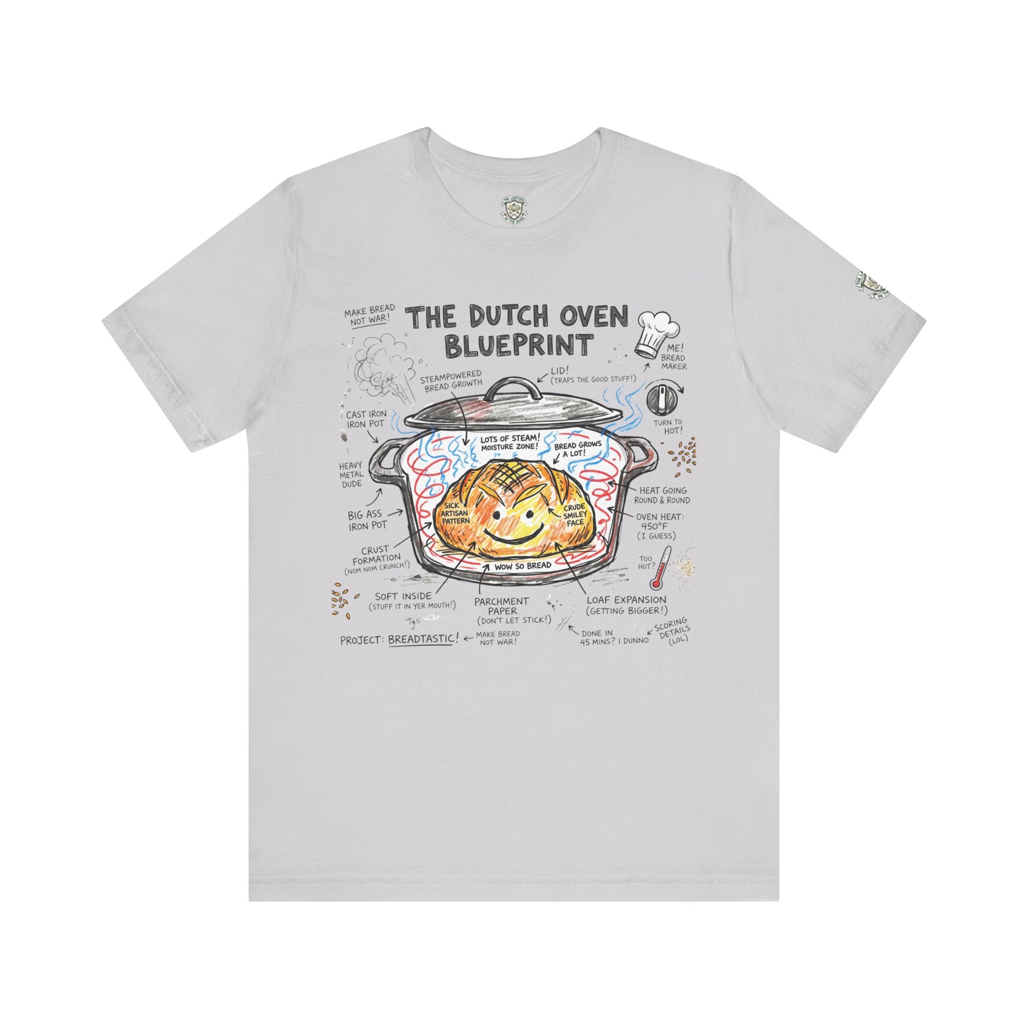Dutch Oven Blueprint T‑Shirt