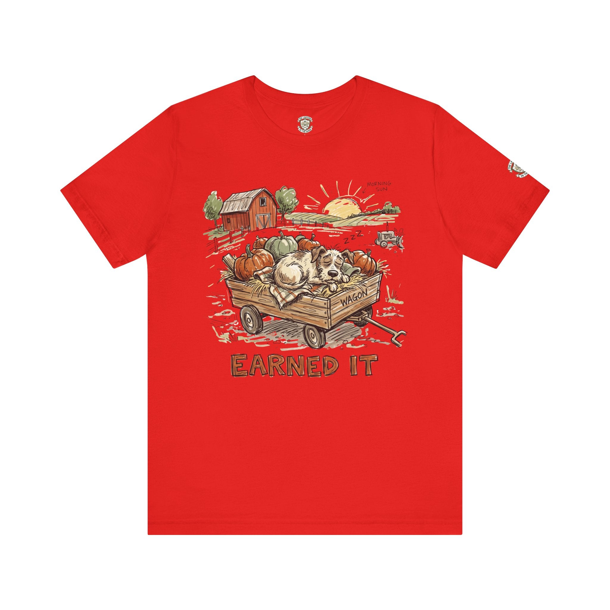 Sleepy Farm Dog T-Shirt