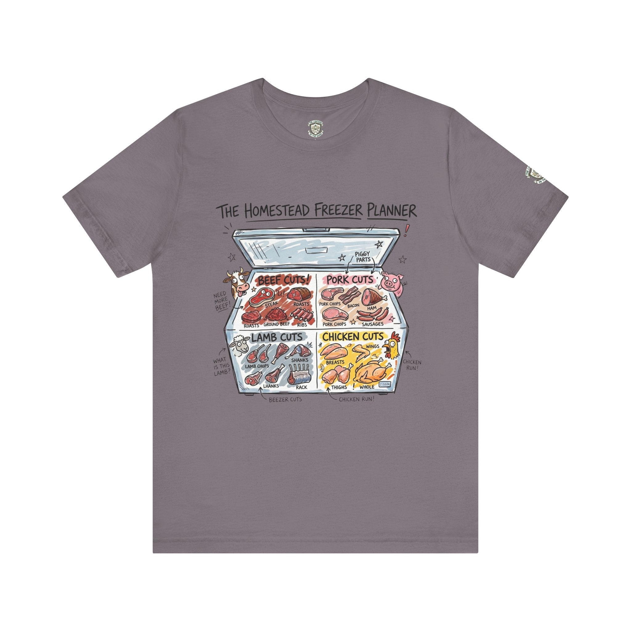 Homestead Freezer Planner T-Shirt