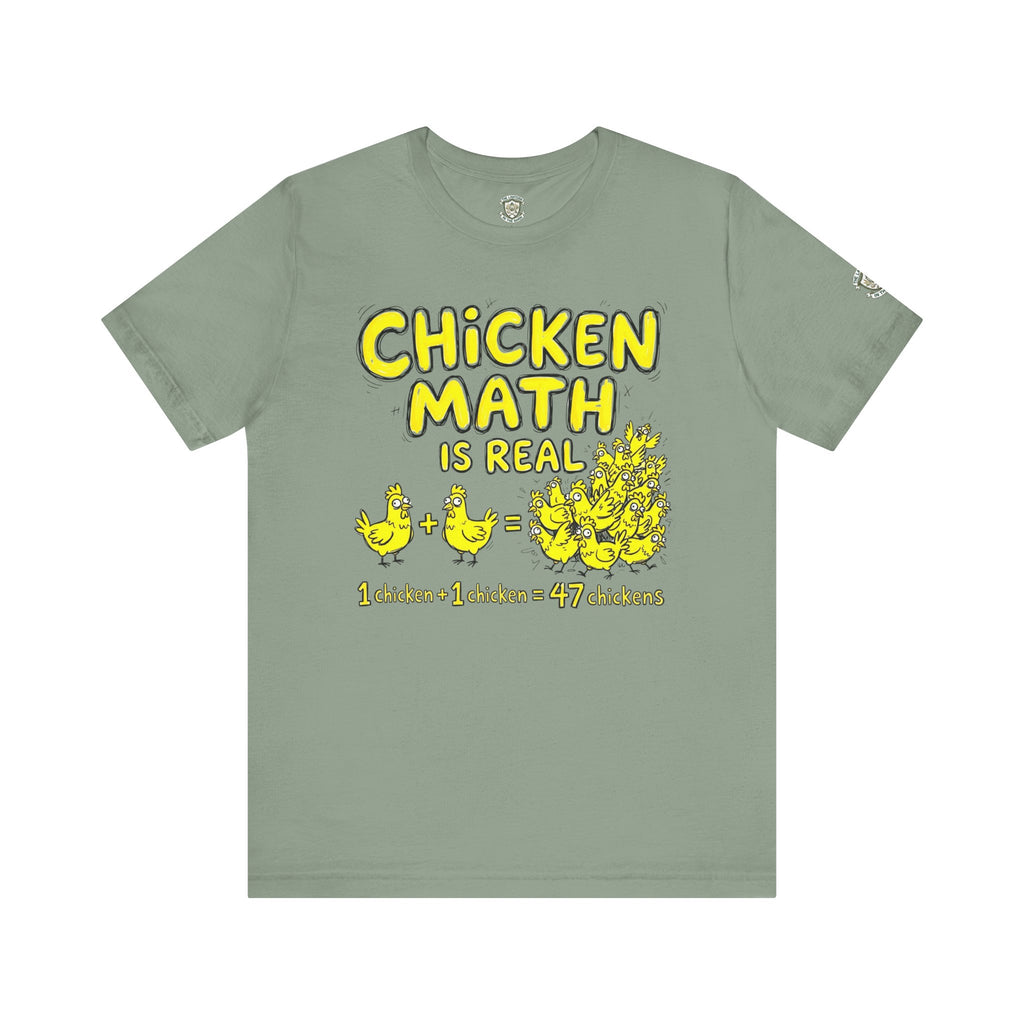 Chicken Math Is Real T‑Shirt