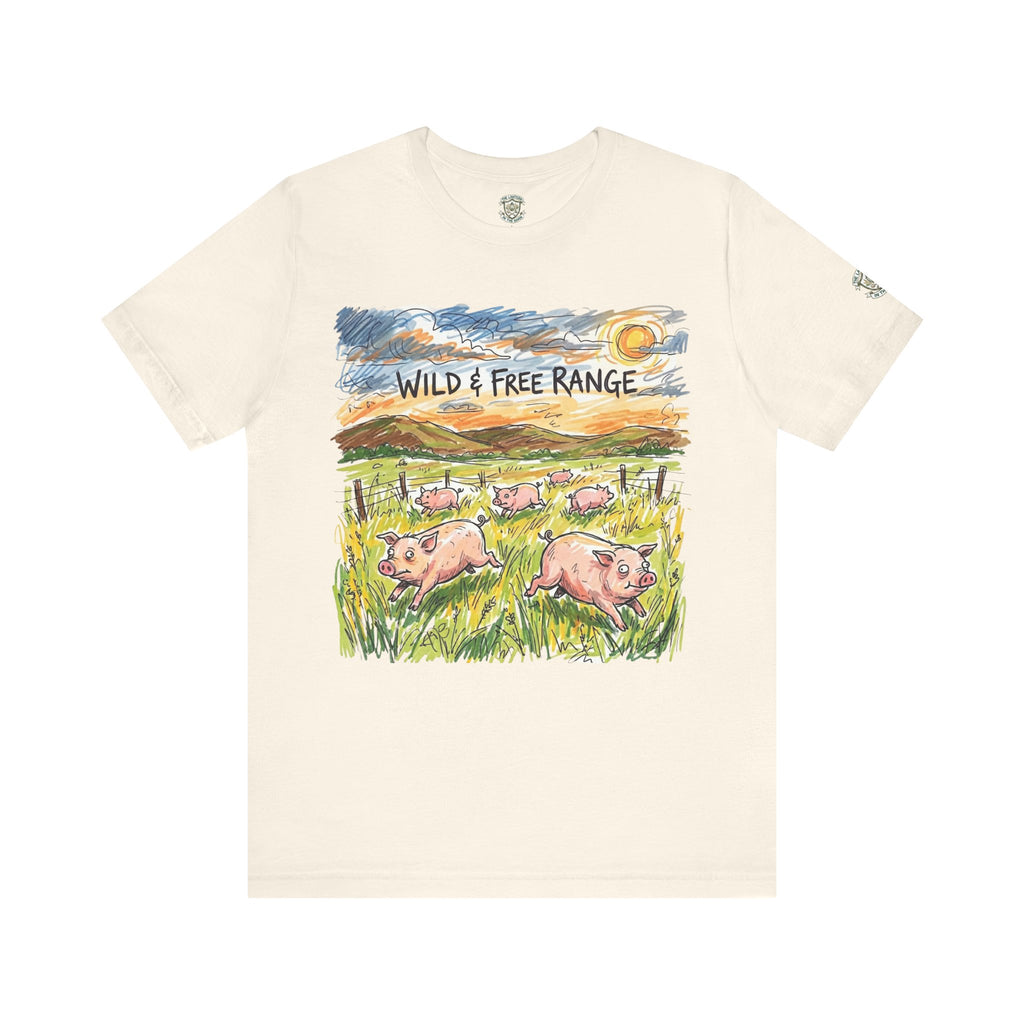 Wild & Free Range Pig T-Shirt