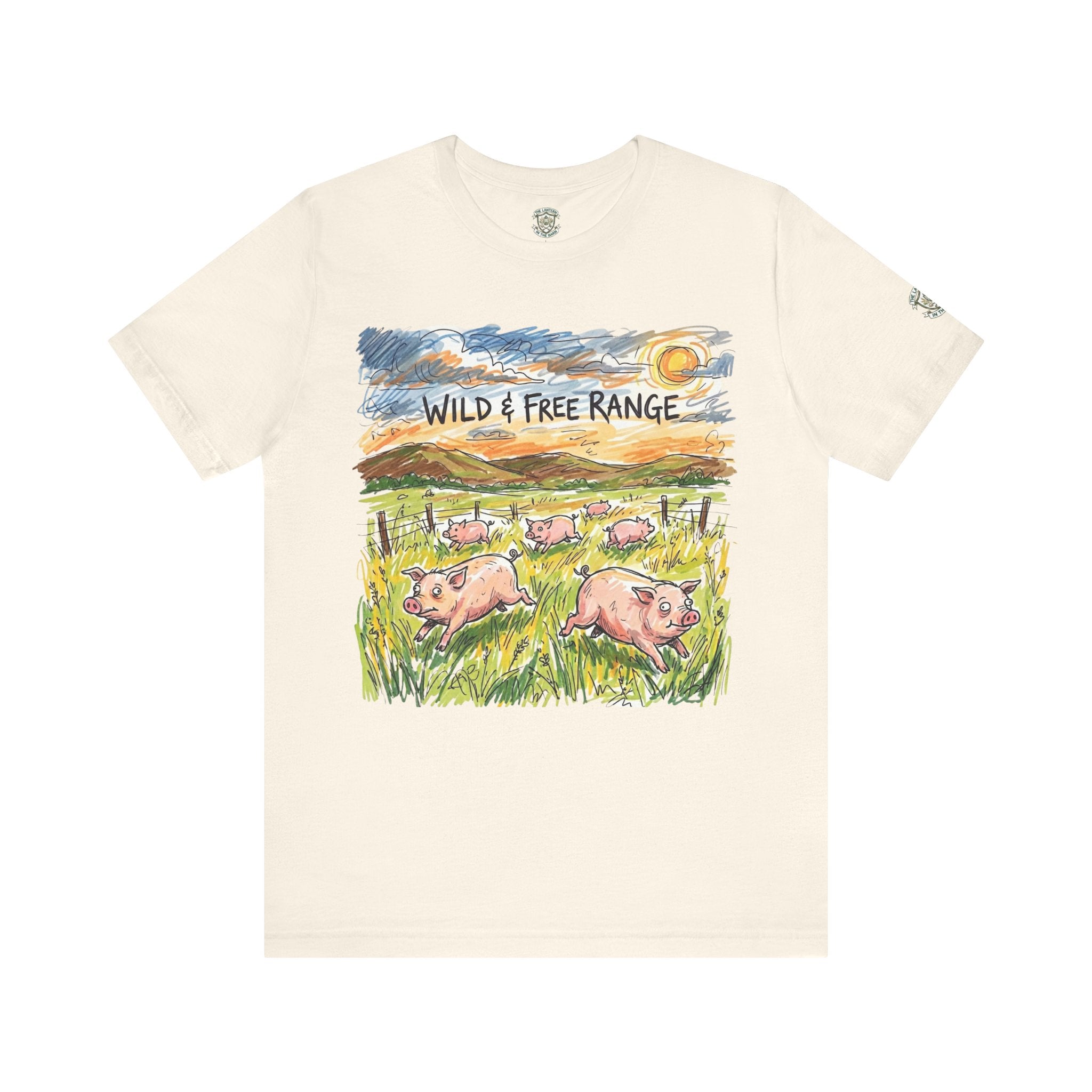 Wild & Free Range Pig T-Shirt