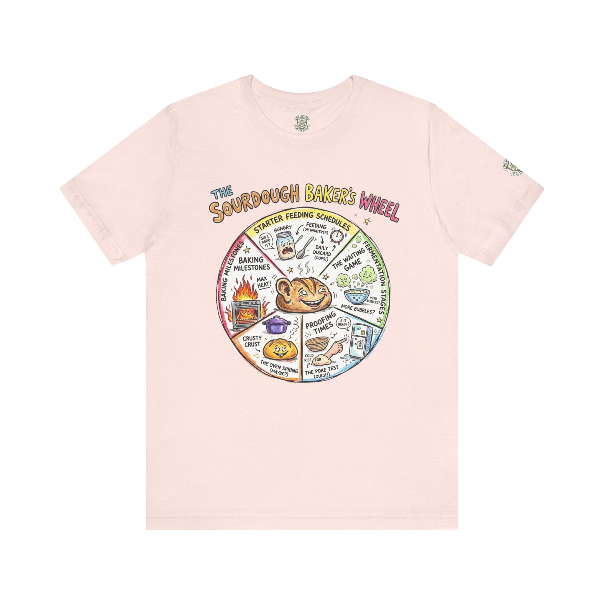 Sourdough Baker's Wheel T-Shirt