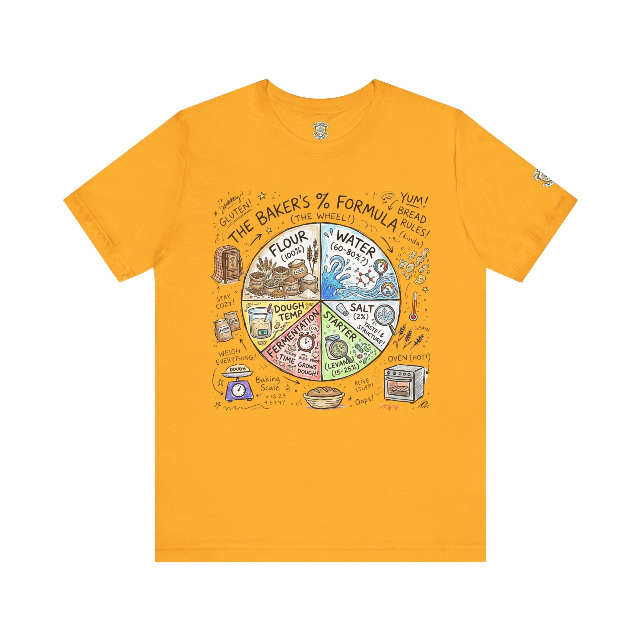 Bread Baking Formula T‑Shirt