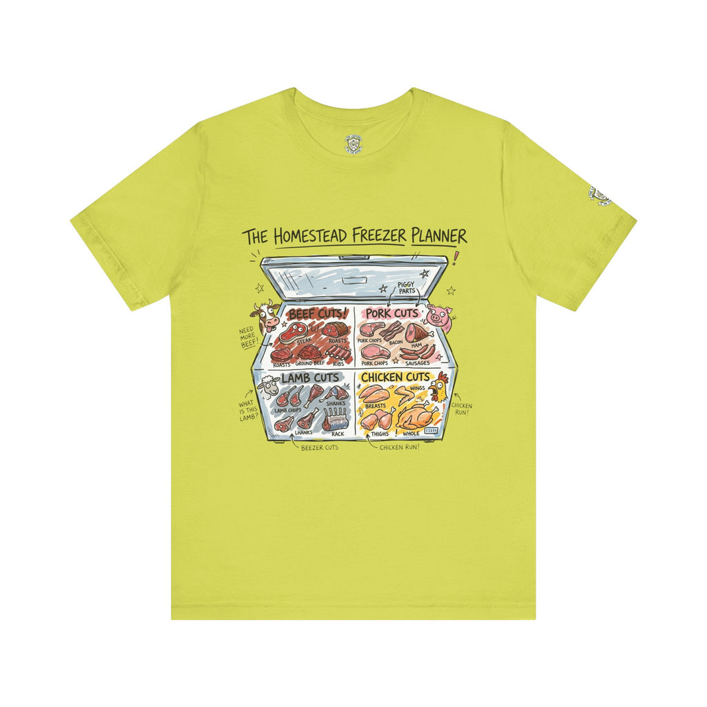 Homestead Freezer Planner T-Shirt