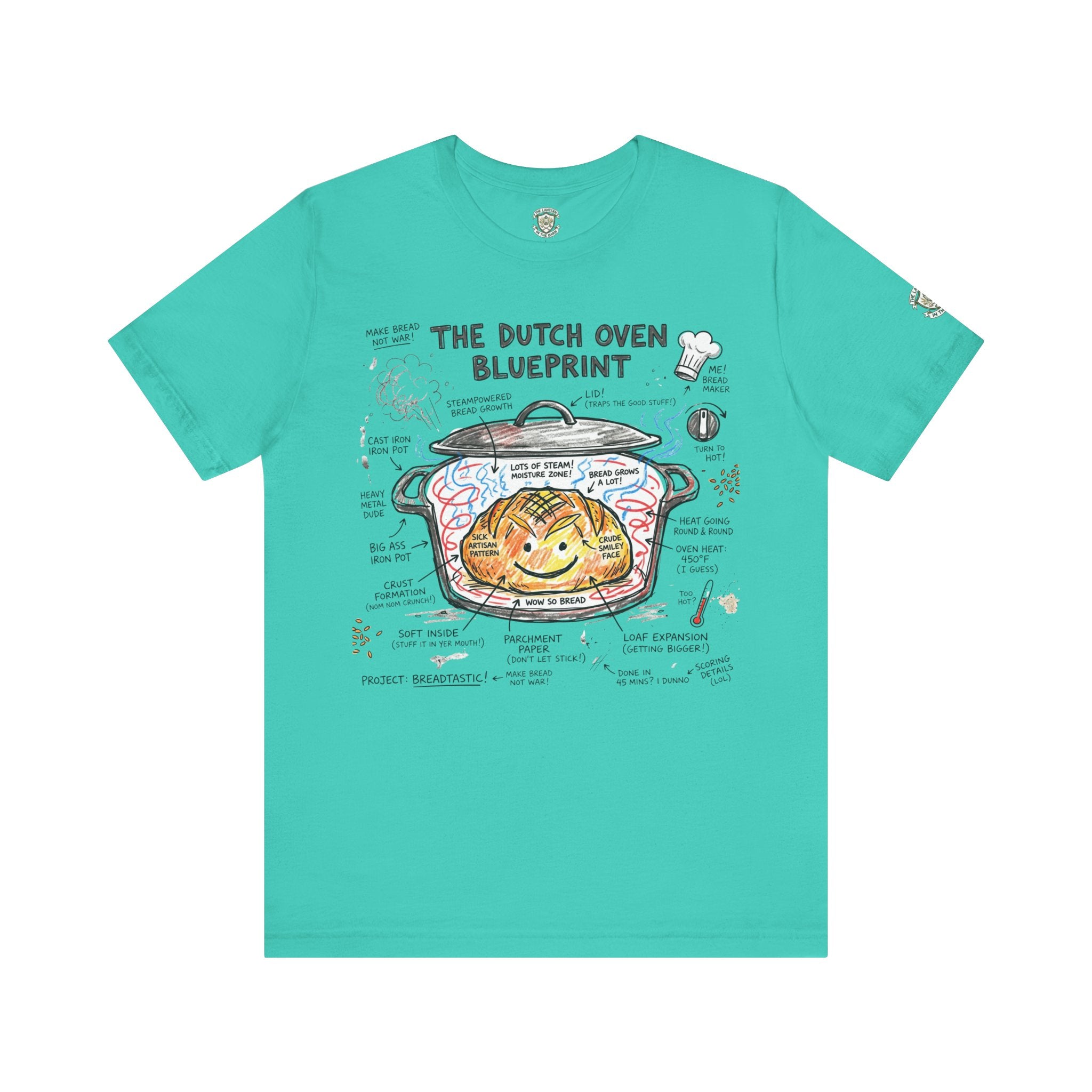Dutch Oven Blueprint T‑Shirt