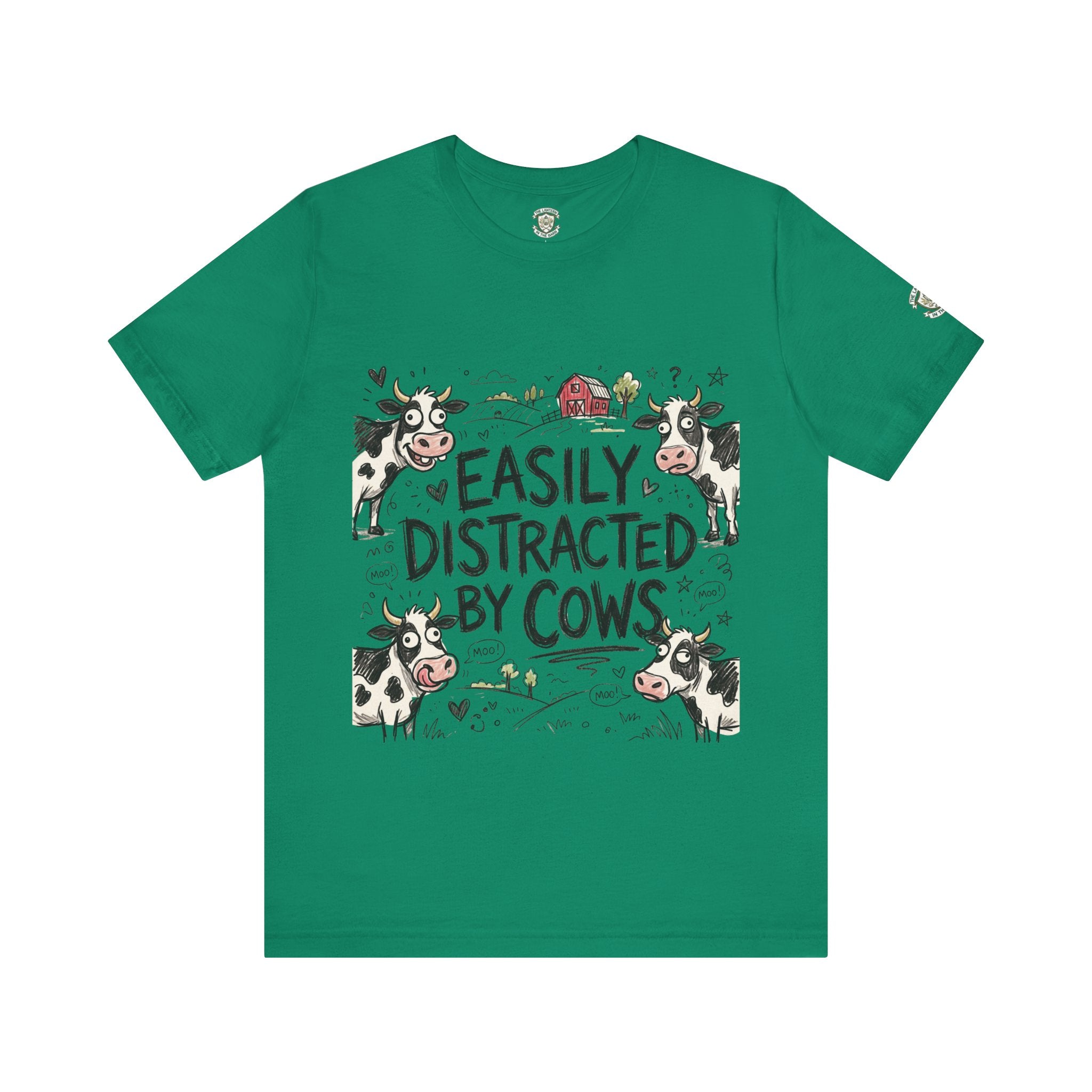 Easily Distracted by Cows T‑Shirt