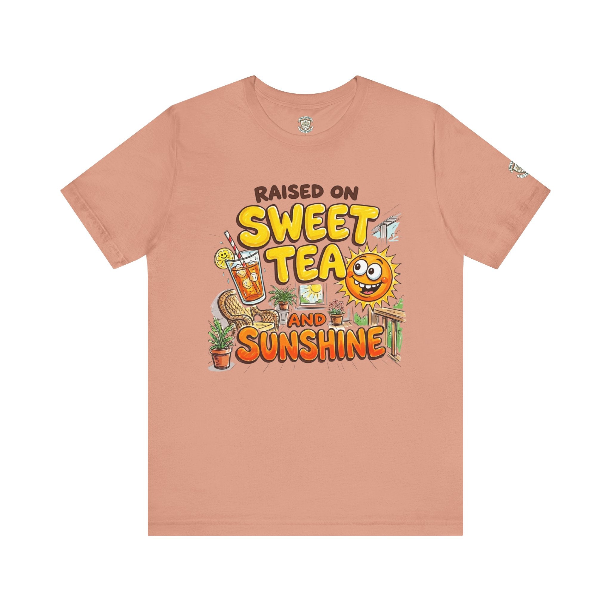 Raised on Sweet Tea and Sunshine T-Shirt — Southern Vibes Summer Tee