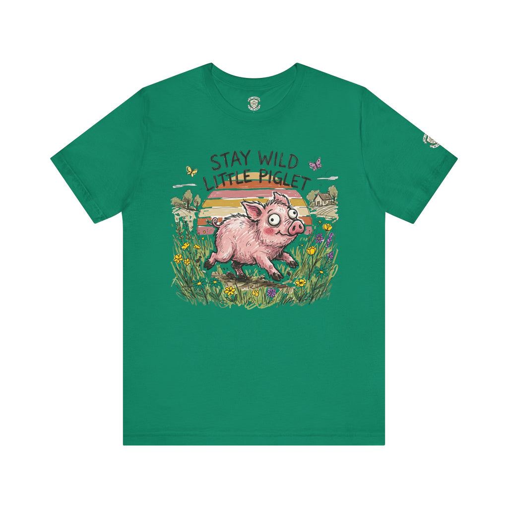 Stay Wild Little Piglet T‑Shirt