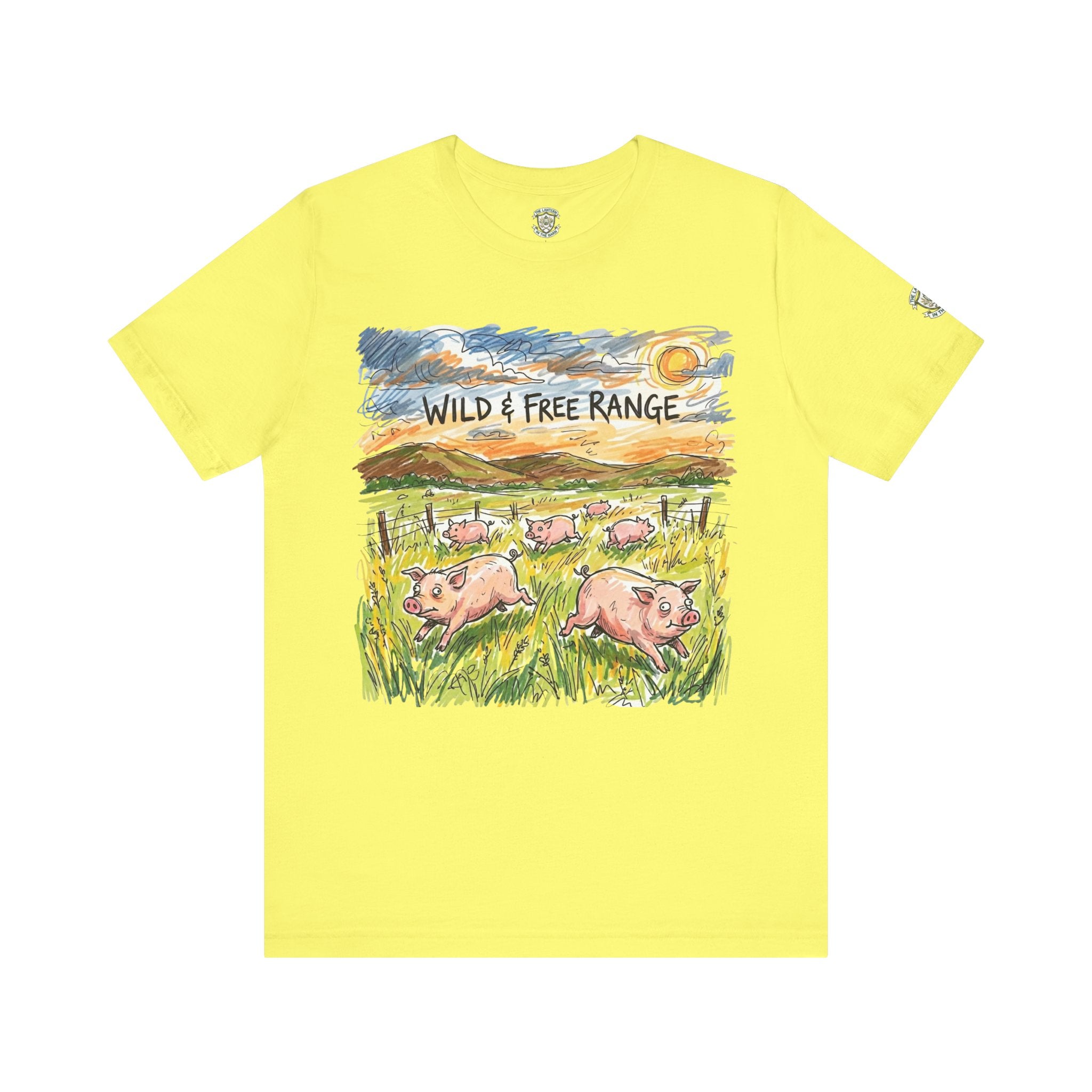 Wild & Free Range Pig T-Shirt