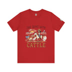 She Runs With Cattle T-Shirt