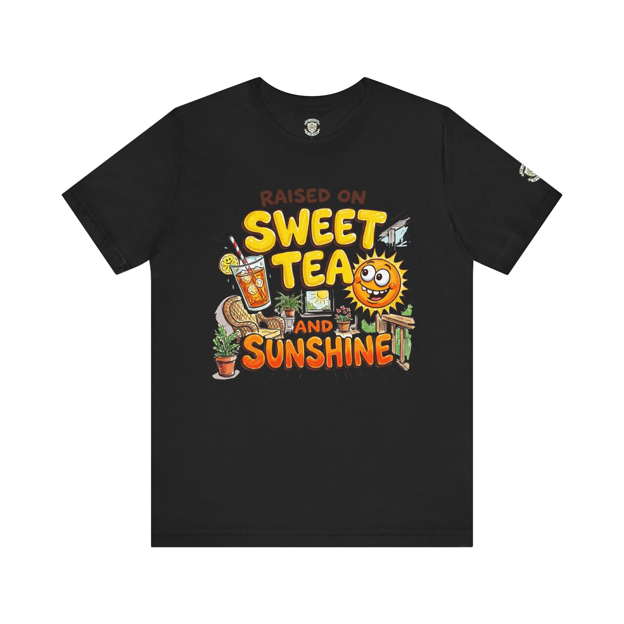 Raised on Sweet Tea and Sunshine T-Shirt — Southern Vibes Summer Tee