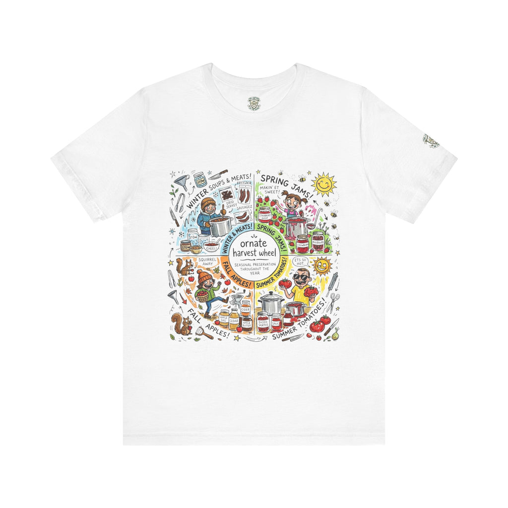 Ornate Harvest Wheel T-Shirt