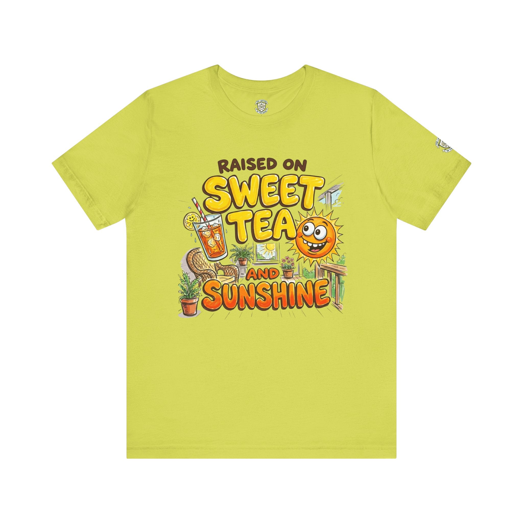 Raised on Sweet Tea and Sunshine T-Shirt — Southern Vibes Summer Tee