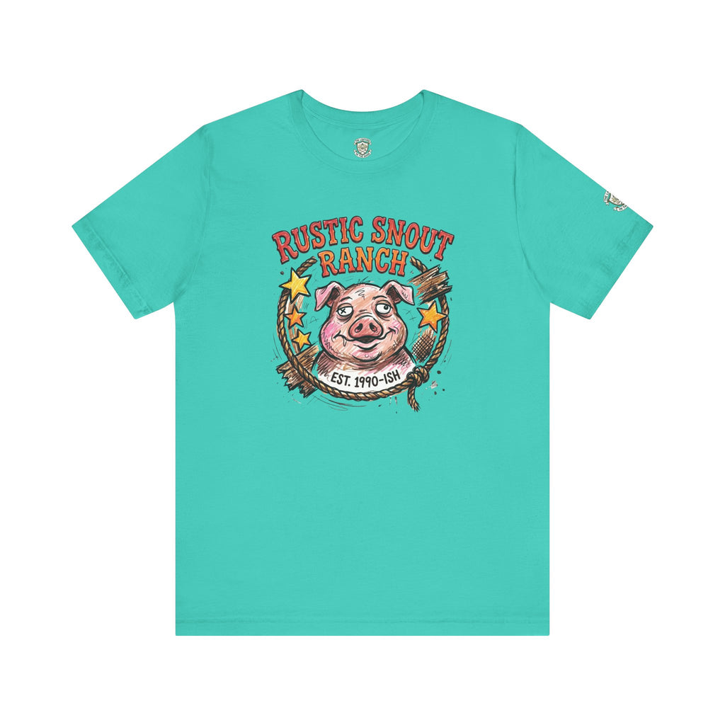 Rustic Snout Ranch Pig T-Shirt