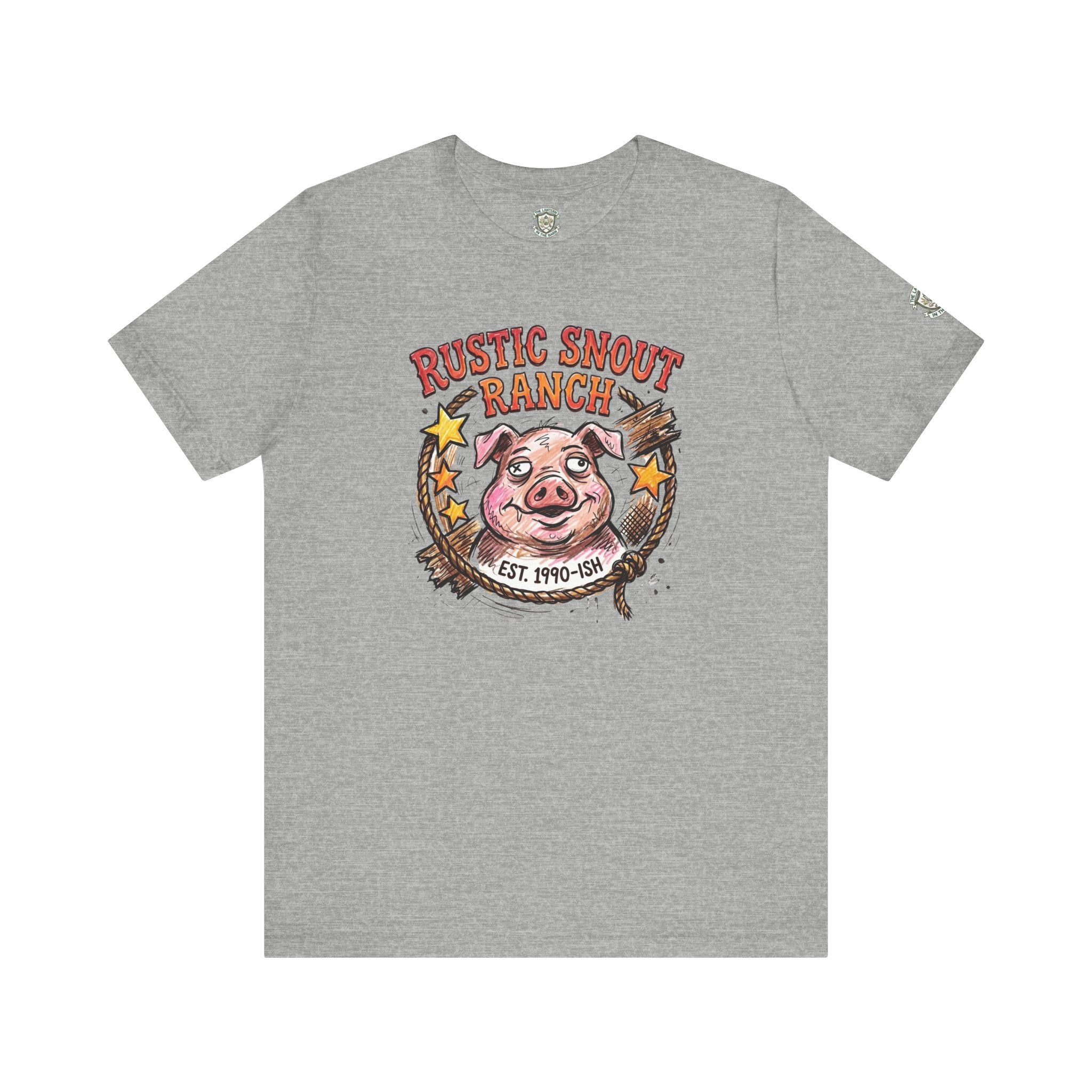 Rustic Snout Ranch Pig T-Shirt