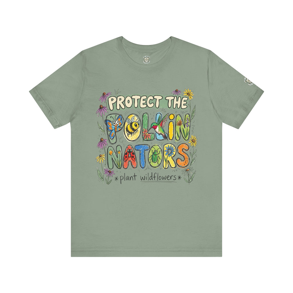 Protect The Pollinators Plant Wildflowers Environmental T‑Shirt