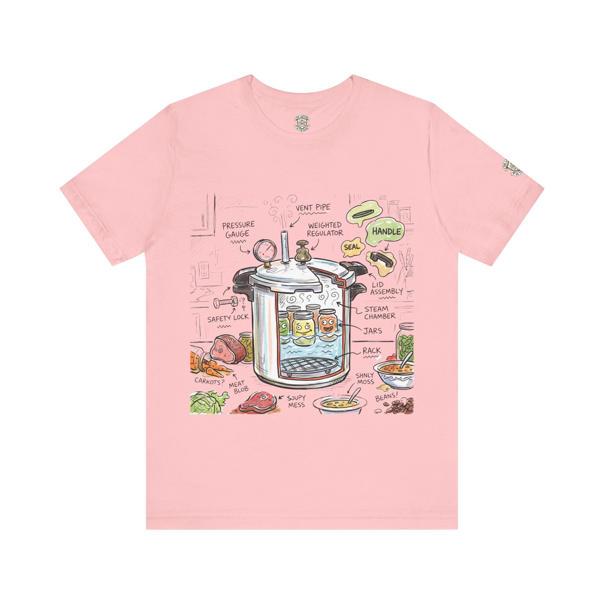 Pressure Cooker Diagram T-Shirt