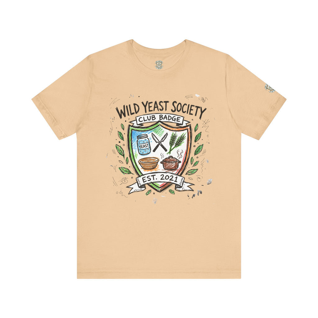Wild Yeast Society Club Badge T-Shirt